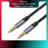 VENTION Kabel TRRS AUX 3.5mm Male to Male Aluminium Gold Speaker Accessories