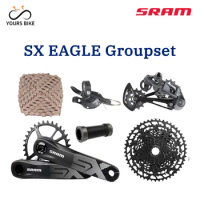 SRAM SX EAGLE 1x12 12 Speed MTB Groupset Kit DUB Trigger Shifter Rear Derailleur Crankset Chain with PG 1210 1230 Cassette K7