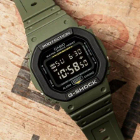 CASIO G-SHOCK 街頭時尚方形電子腕錶 DW-5610SU-3