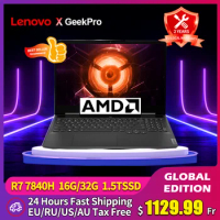 Lenovo GeekPro G5000 E-sports Gaming Laptop 2023 AMD Ryzen 7 7840H RTX 4050 /4060 RAM 16/32GB 512G/1T SSD 2.5k 165Hz Notebook PC
