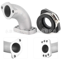125cc Off-Road Motorcycle Parts VM24 Carburetor Connector Adapter Plate 28MM Rubber Interface Intake