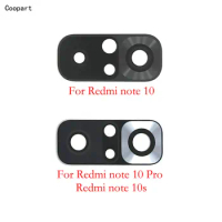 2pcs/lot New Back Rear Camera lens glass replacement for Xiaomi Redmi Note 10 / Note 10s / Note 10 Pro With Adhesive