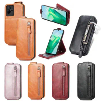 Vertical Flip Cover Phone Case For Vivo T2X 5G X100 X90 X60 Pro X80 Lite X27 V29 V27 V25 V23e V21 V20 SE Y70 S18 Pro Phone Cover