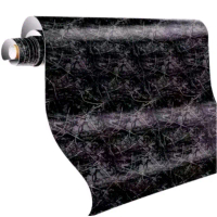 Stiker Camo Mounshine Hitam/Black 100x50 Plastik