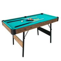 High Quality 54" Folding Billiard Pool Game Table Foldable Snooker Billiards Pool Game Table for Kids TP-5010