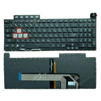 New RU Russian RGB Backlit For ASUS TUF Gaming F15 FX506 FA506 FA506Q FX506H FX506LI FX506LH F17 FX706 FA706 FX706LI Keyboard