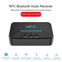 Bộ thu NFC Bluetooth 5.0, bộ phát Bluetooth, tai nghe Bluetooth không dây, bộ chuyển đổi âm thanh Bl