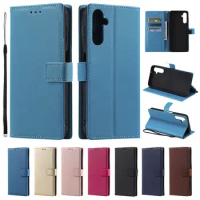 A05S Leather Magnetic Wallet Case Flip Book Stand Funda For Samsung Galaxy A05 S A05S A 05S Cover Cases Card Slots Holster Bag