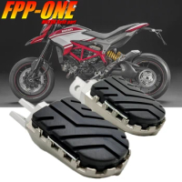 FOR Ducati 821 Hypermotard Motorcycle Accessories Front Footpegs Foot Rest Peg