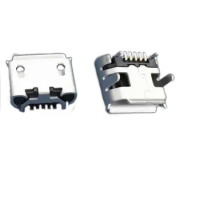 100pcs/lot Mini Micro Usb Jack Socket Connector Dock Plug Charging Sync Port Charger for ASUS Transformer Book T100HA T100H