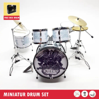 Miniatur drum queen silver pajangan drum queen silver - Putih