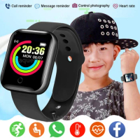 D20 Kids Smart Watch Boys Girls Sports Men Women Smartwatch Blood Pressure Smart Clock Child Fitness For Android IOS