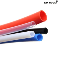 1M FEP PTFE Tube ID 0.5 1 2 2.5 3 4 5 6 7 8 10 12 14 16 18 20 mm F46 Insulated Hose Rigid Pipe 600V For 3D Printer Parts Pipe