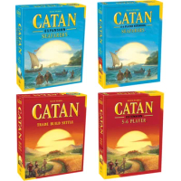Catan (basic game) friends and family adventure board game asmodee card games