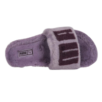 PUMA LEADCAT 2.0 FUZZ WNS 女保暖拖鞋-海邊 海灘 戲水 沙灘 38731316 薰衣紫