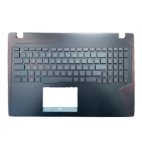 Palmrest Red backlit keyboard For ASUS ZX53V GL553V FX553V FX53V FX53VE US LAYOUT