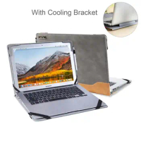 Stand Laptop Case for LG Gram 16 Cover Gram 15 Notebook PC Gram 14 Protective Sleeve Bag Gram 13.3 with Cooling Bracket