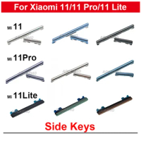 Side Keys Replacement Parts For Xiaomi 11 Mi 11Pro 11 Lite Power On /Off Volume Buttons