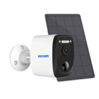 ESCAM QF370 3MLP 1296P Ubox APP Solar Power IP Dome Camera AI Humanoid Auto Tracking Home Security CCTV Baby Monitor