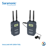 Saramonic楓笛 VmicLink5 HiFi(RX5+TX5)一對一無線麥克風套裝