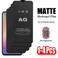 AG Matte Tempered Glass For Xiaomi Redmi Note 12 11 10 9 8 Pro 10C 12C 10A Poco X5 X3 M4 Pro M5 Mi 11 12 10 Lite 12T 11T 10T Pro