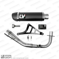 Knalpot Leovince Exhaust Gp Corsa Carbon Evo Vespa Sprint Primavera Lx
