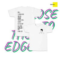 tick.us Cloth T-Shirt | Close to the Edge | White XXL