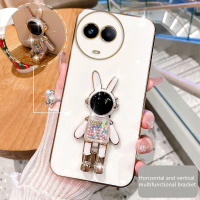 เคสโทรศัพท์สำหรับ Realme 11 11X 11 Pro 11pro+10T 5G พร้อมขายึดลูกปัดลูกกวาด เคสนิ่ม Realme11 5G ฝาคร