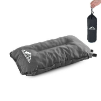 新款戶外自動充氣枕頭 戶外露營枕頭海綿枕頭 易收納舒適靠枕