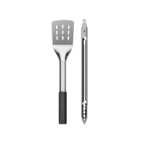 【UCO】Flatpack Nesting Grill Tools 2合1廚具組(露營鍋鏟 野營烤肉夾 戶外燒烤 BBQ)