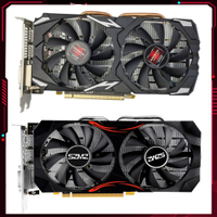 RX580 1/2/4/8GB Gaming Video Card Computer Graphics Card PCI-E X16 DDR3 HD VGA DVI placa video GPU D