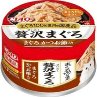 CIAO - 奢華 吞拿魚+鰹魚片 (60gx24)#CC-88