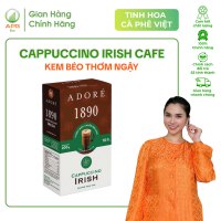 Cà Phê Hòa Tan ADORÉ 1890 Cappuccino Irish Cafe Đậm Vị Espresso Kem Béo Thơm Ngậy Độc Đáo Giúp Tỉnh 