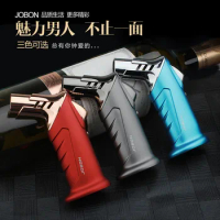 New JOBON Inflatable Windproof Lighter Cooking Barbecue Outdoor Camping Cigarette Cigar Ignition Tool Powerful Spray Gun Welding