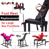 Universal Foot Rest Leg Stirrups for Sex Chair Furniture Erotic Accessories Anklecuffs BDSM Equipment Bondage Kit Adult Sex Toys