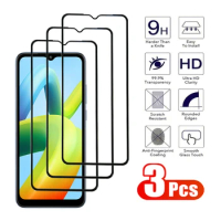 3Pcs Full Tempered Glass For Xiaomi Poco NFC X4 GT X5 Screen Protector POCO C50 C51 C55 C65 M3 M4 M5 F3 F4 F5 Pro Glas Film