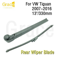 Rear Wiper Blade For Volkswagen VW Tiguan 13"/330mm Car Windshield Windscreen Rubber 2007 2008 2009 2010 2013 2014 2015 2016