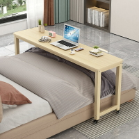 跨床桌 實木跨床桌可移動懶人桌子床上電腦桌學習桌臥室床邊桌寫字台書桌【CM12081】