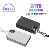 New 2TB U Disk USB 3.0 High Speed Flash Drive Large Capacity Pen Drive 1TB Metal SSD Portable For Applicable Computers New