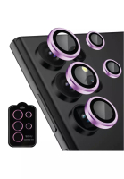 Blackbox Camera Lens Protector Ring Glass Metal For Samsung S23 Ultra Purple