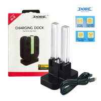 Dobe Charger Charging Dock for Nintendo Switch Joycon Charger Station Stand LED Joypad Joy-Pad Joy-C