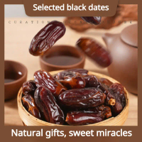 Individually wrapped fresh western black dates Creamy dried fruit nowash honey dates