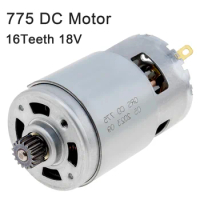 GRS 775 DC Motor 16 Teeth 18V Micro Motor for Makita Impact Drill Electric Drill 16 Teeth 18V GRS775