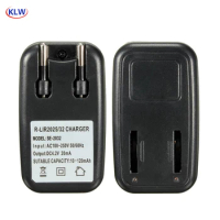 EU Plug AC power lithium 2032 2025 Battery Charger Adapter For LIR2032 LIR2025 ML2032 ML2025 CR2032 Coin Button Cell Battery