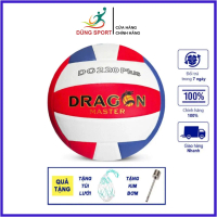 Bóng Chuyền Dragon Master DG220 Plus Chính Hãng Size 5 - Da TPE Êm Tay Phù Hợp Tập Luyện & Thi Đấu