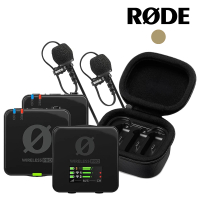 【RODE】RODE Wireless Pro GO II 一對二 無線麥克風(領夾式麥克風 一對二 演講 播客 直播 收音)