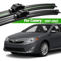 For Toyota Camry XV20 XV30 XV40 XV50 XV70 1997-2023 2pcs Front Windshield Wiper Blades 2012 2017 Windscreen Window Accessories