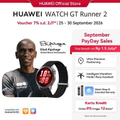 Huawei HUAWEI WATCH GT Runner - Jam Tangan GPS dengan Pemantauan Kesehatan dan Fitur Olahraga Lengkap