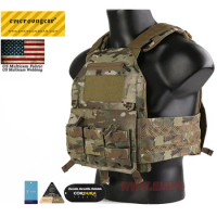Emerson Tactical 420 Vest Plate Carrier Molle Protective Gear Airsoft Hunting Combat Hiking Training Sports Nylon
