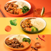 老協珍 TOMMI湯米 呷飽飽燴飯任選口味(私房花雕雞、冰糖豬腳、 經典牛雙寶 料理包 即食品)